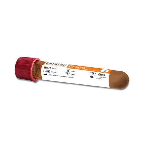 Provetta per prelievi per immuno-analisi - LIA5142 - Randox Laboratories - cilindrico / di sangue