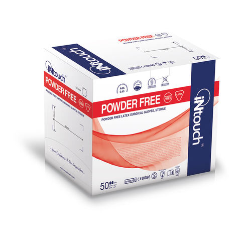 Guanto in lattice - INTOUCH® - Rays  - per chirurgia / senza polvere / sterile