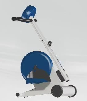 Pedalatore per esercizi gambe - MOTOmed viva2 light - RECK-Technik - in posizione seduta