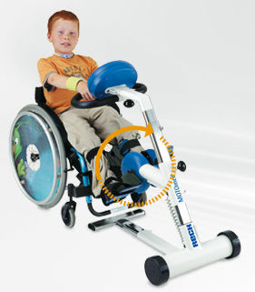 Pedalatore per esercizi gambe - MOTOmed gracile12 - RECK-Technik - in posizione seduta / per bambini