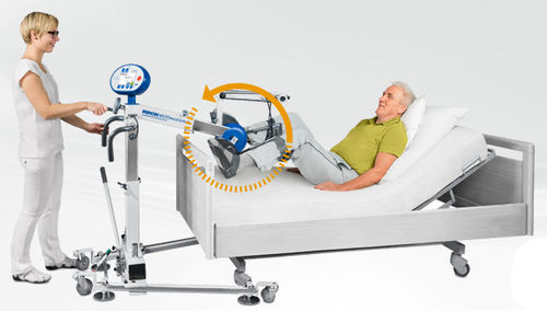 Pedalatore per esercizi gambe - MOTOmed letto2 - RECK-Technik - decubito dorsale