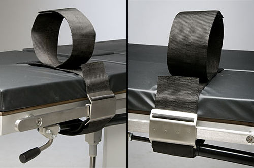 Cinghia di fissaggio per tavolo operatorio - 10-468 - Reison Medical - per gamba / con chiusura Velcro®
