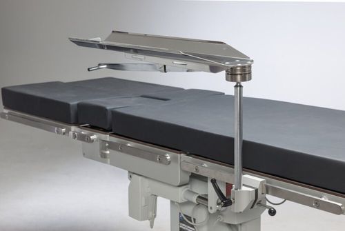 Poggiabraccia per tavolo operatorio - 10-380-L - Reison Medical - in acciaio inossidabile / ad altezza regolabile / in espanso