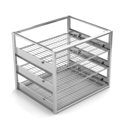 Rack per sala operatoria - 130 52 series - Remeda - mobile / in acciaio inossidabile / a ripiani