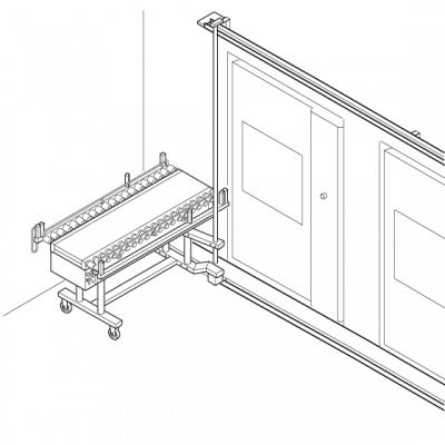 Trasportatore per dipartimento di sterilizzazione - Multi loader - Remeda - mobile