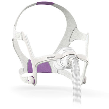 Maschera di ventilazione nasale - AirFit™ N20 for Her - ResMed Europe - CPAP / per terapia CPAP / in silicone