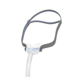 Cuscinetti Nasali CPAP Universali YP-01 - Maschera In Silicone Morbido Con Cinturino Regolabile - Terapia Apnea Notturna - 2