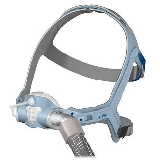 Maschera di ventilazione nasale - Pixi™ - ResMed Europe - pediatrica / in silicone / regolabile