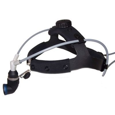 Lampada frontale ORL - Tiger - RfQ-Medizintechnik - in fibra ottica