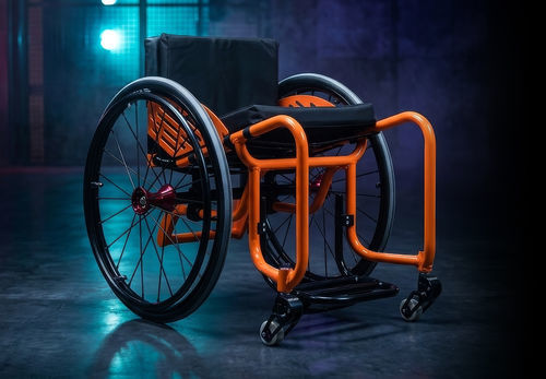 Sedia a rotelle manuale - WCMX - Roma Medical Aids  - per disabile / sportiva / ad altezza regolabile