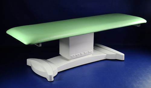 Lettino da visita per riabilitazione - GOLEM 1 EXCLUSIV - RQL - GOLEM tables - elettrico / ad altezza regolabile / verde