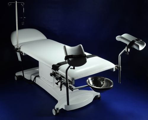 Lettino da visita elettrico - GOLEM 2S - RQL - GOLEM tables - ad altezza regolabile / a 2 sezioni / bianco