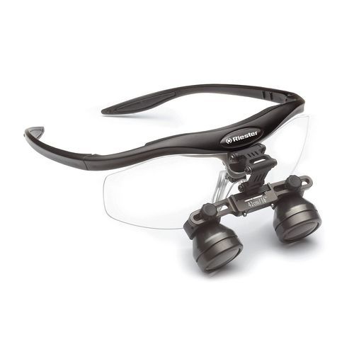 Occhiali binoculari con montatura - SuperVu Galilean - Rudolf Riester  - con sistema ribaltabile