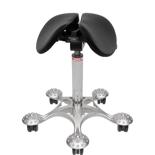 Sgabello per ambulatorio - MULTIADJUSTER - Salli Systems - ad altezza regolabile / basculante / con rotelle