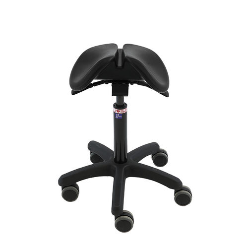 Sgabello per ambulatorio - SLIM - Salli Systems - ad altezza regolabile / basculante / a forma di sella