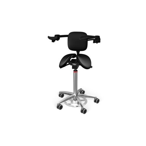 Sgabello per studio odontoiatrico - Salli Microscope - Salli Systems - con braccioli / ergonomico