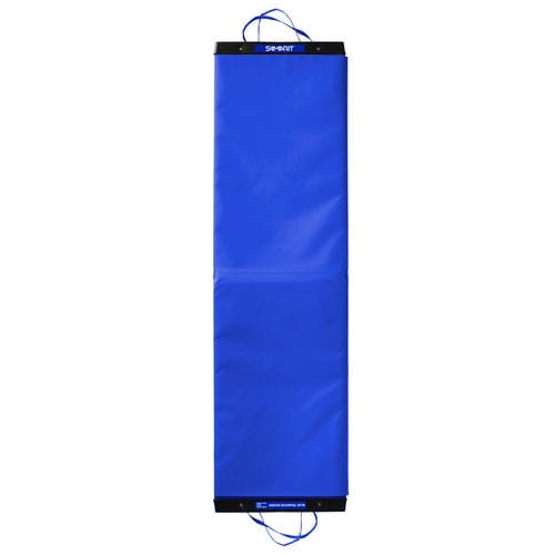 Tavola di trasferimento per paziente - BLUE LONG WIDE - Samarit Medical - con superficie scorrevole / leggera / con impugnature