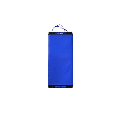 Tavola di trasferimento per paziente - BLUE SHORT NARROW - Samarit Medical - con superficie scorrevole / leggera / con impugnature