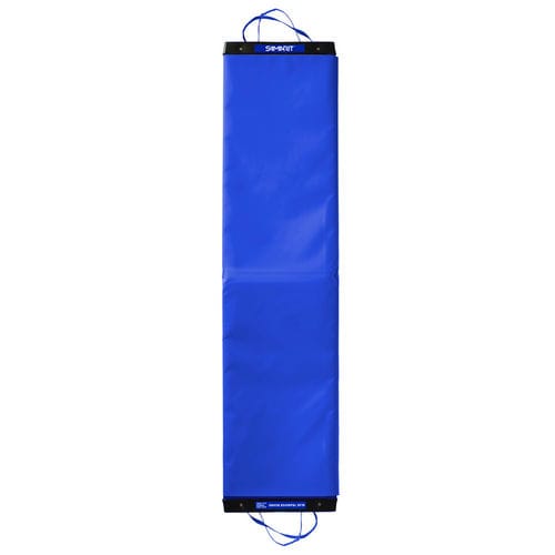 Tavola di trasferimento per paziente - BLUE LONG NARROW - Samarit Medical - con superficie scorrevole / leggera / con impugnature