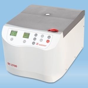 Centrifuga da laboratorio - SC 2700 - Sarstedt - di sangue / da banco / con recipienti mobili