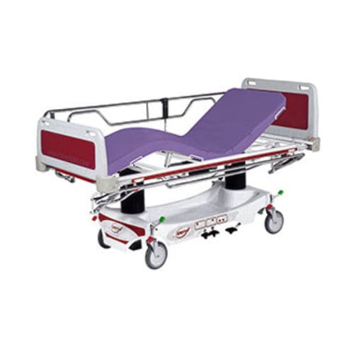 Letto per terapia intensiva - HLF 576 - Savion Industries - idraulico / ad altezza regolabile / con rotelle