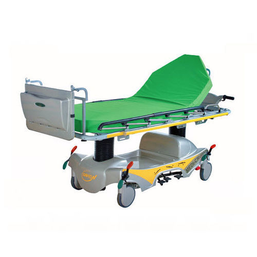 Barella con carrello di emergenza - Medi-Cruiser™ - Savion Industries - manuale / a motore / elettroidraulica
