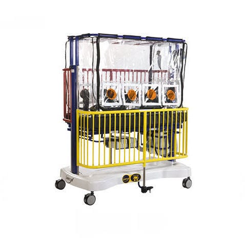 Barella con carrello di isolamento - PIC 436 - Savion Industries - da trasporto / manuale / pediatrica