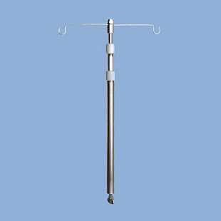 Asta portaflebo 2 ganci - N120 - Savion Industries - telescopica / per letto