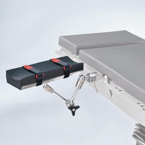 Poggiabraccia per tavolo operatorio - 101.0192.0 - SCHMITZ medical GmbH - in acciaio inossidabile / in espanso / ad altezza regolabile
