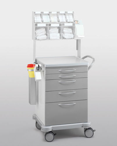 Carrello per anestesia - 260.0610.0 + 202.9720.0 - SCHMITZ medical GmbH - medico / ospedaliero / per uso generale