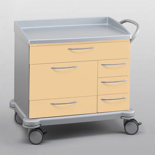 Carrello medico - 260.1030.0 - SCHMITZ medical GmbH - ospedaliero / per uso generale / portamedicinali