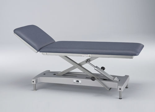Lettino da visita idraulico - 211.4100.0 / 211.4110.0 - SCHMITZ medical GmbH - ad altezza regolabile / con schienale regolabile / ergonomico