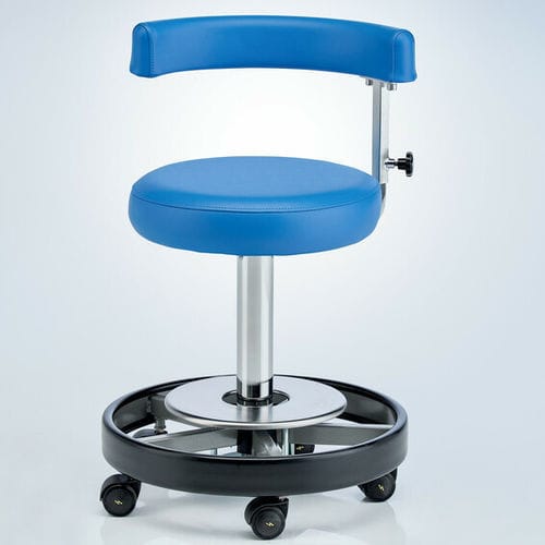 Sgabello per ambulatorio -  222.1570.0 - SCHMITZ medical GmbH - ad altezza regolabile / girevole / pneumatico