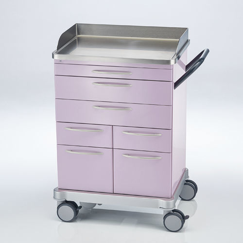 Carrello medico - 260.0036.0 - SCHMITZ medical GmbH - per uso generale / per farmaci / multifunzione