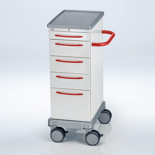 Carrello medico - 260.0039.0 - SCHMITZ medical GmbH - per uso generale / per farmaci / multifunzione