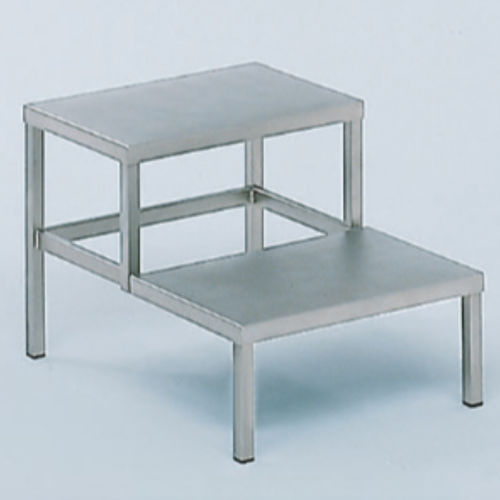 Predellino 2 gradini - 251.1020.0 - SCHMITZ medical GmbH - in acciaio inossidabile / per chirurgia / antiscivolo