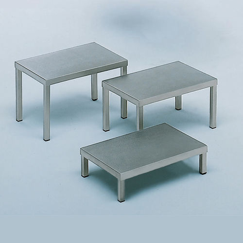 Predellino 1 gradino - 251.1010.0 - SCHMITZ medical GmbH - in acciaio inossidabile / per chirurgia / antiscivolo