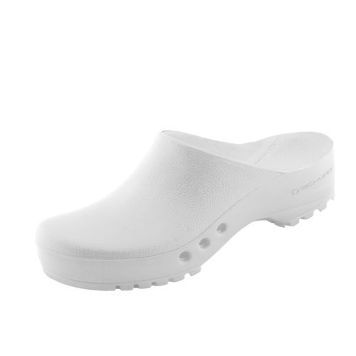 Zoccolo unisex - 32350-00-00.11 - Schürr Schuhvertrieb - lavabile / antistatico / bianco