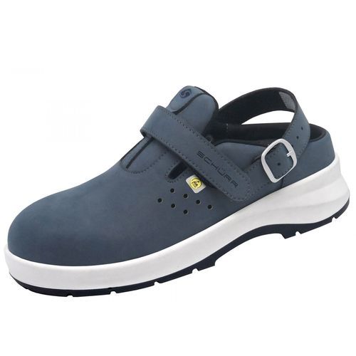 Calzatura sanitaria per donna - NADINE - Schürr Schuhvertrieb - lavabile / antimicrobica / blu