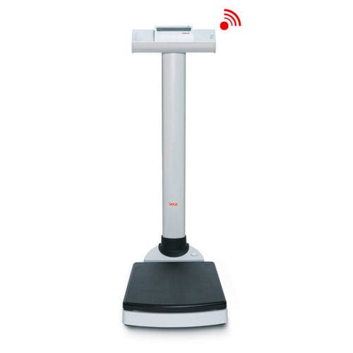 Bilancia pesapersone elettronica - 704 - seca - par paziente umano / con piattaforma / a colonna