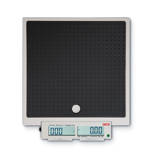 Bilancia pesapersone elettronica - 878 - seca - con piattaforma / portatile / mobile