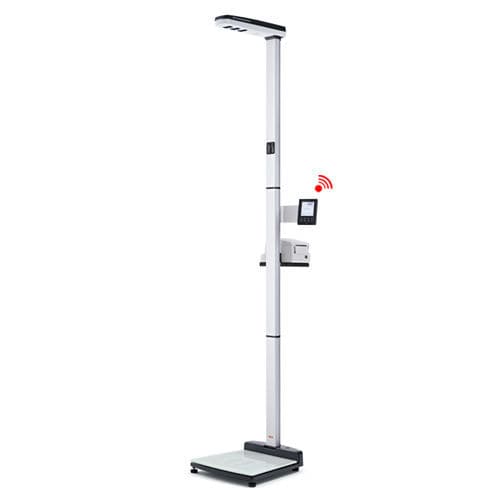 Bilancia pesapersone elettronica - 287 - seca - con piattaforma / con display LED / con calcolo dell'IMC