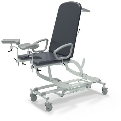 Lettino da visita ginecologico - NV8463-CLS-1WH-DB - SEERS Medical - elettrico / con schienale regolabile / ad altezza regolabile