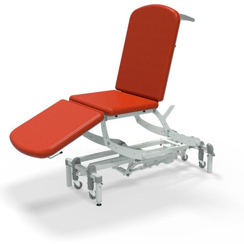 Lettino da visita per ecografia - NV3560-CLS-1WH-DB - SEERS Medical - elettrico / ad altezza regolabile / con schienale regolabile