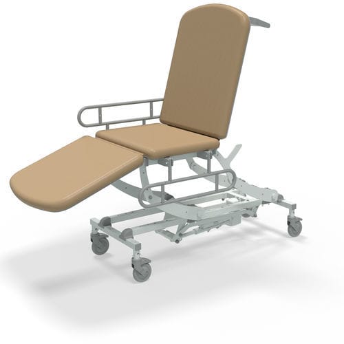 Lettino da visita per piccola chirurgia - NV3470-CLS-3WH-DG - SEERS Medical - elettrico / ad altezza regolabile / con schienale regolabile