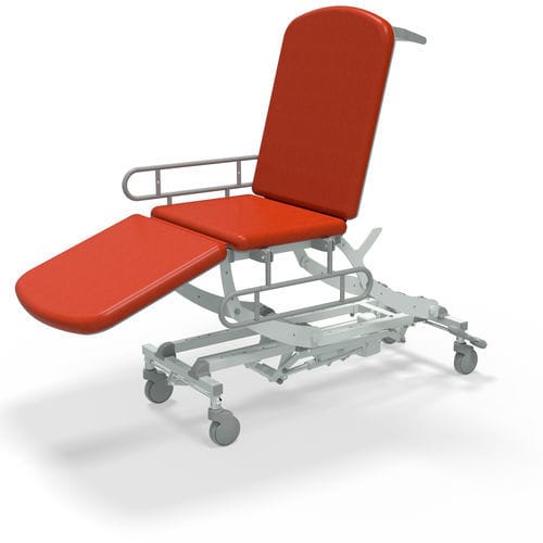 Lettino da visita per piccola chirurgia - NV3670-CLS-3WH-DG - SEERS Medical - elettrico / ad altezza regolabile / con schienale regolabile