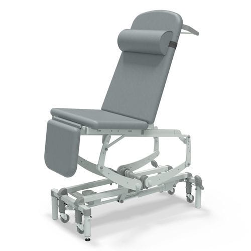 Lettino da visita generale - NV9496-PRM-DSP-PE - SEERS Medical - per ecografia / elettrico / con schienale regolabile