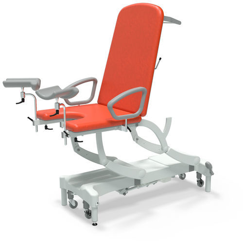Lettino da visita ginecologico - NV8553-PRM-DB - SEERS Medical - manuale / idraulico / con schienale regolabile