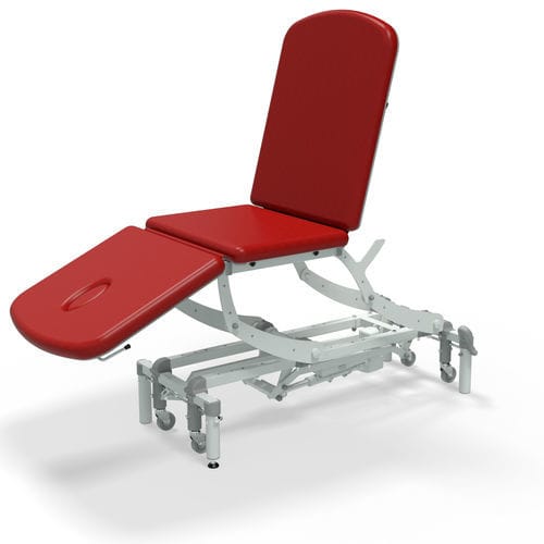 Lettino da visita per fisioterapia - CLINNOVA - SEERS Medical - elettrico / ad altezza regolabile / con schienale regolabile