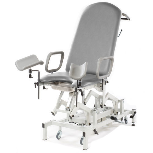Lettino da visita ginecologico - SM8553 - SEERS Medical - idraulico / con schienale regolabile / ad altezza regolabile
